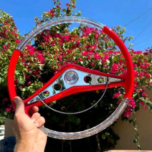 1959 Chevrolet Impala Red Steering Wheel