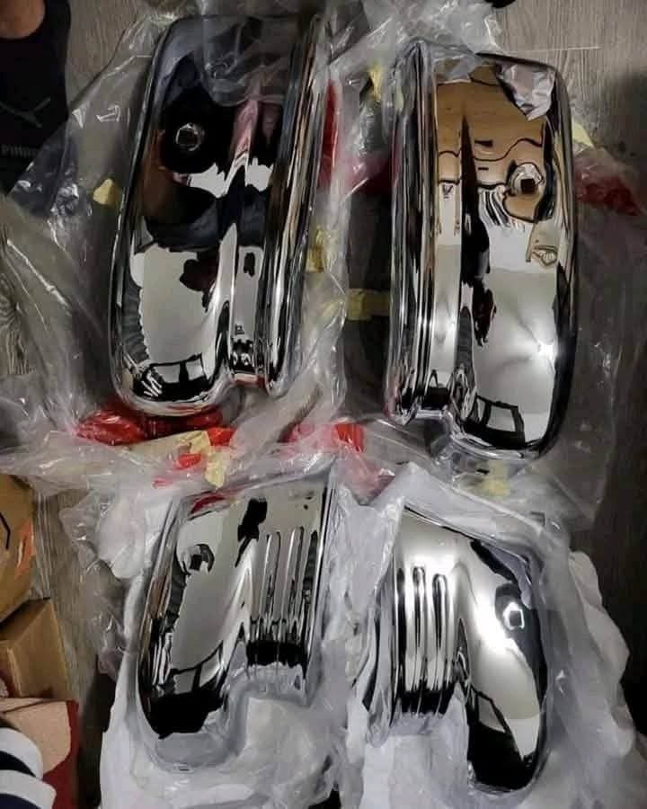 1949-50 Chevy Wraps Freshly Tripple Chromed plated - Image 2