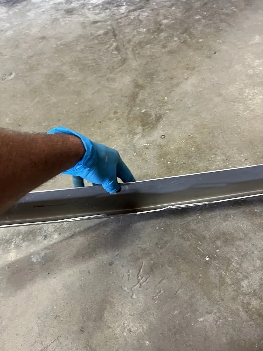 1956 Chevy Front Bumper Assembly - Image 5