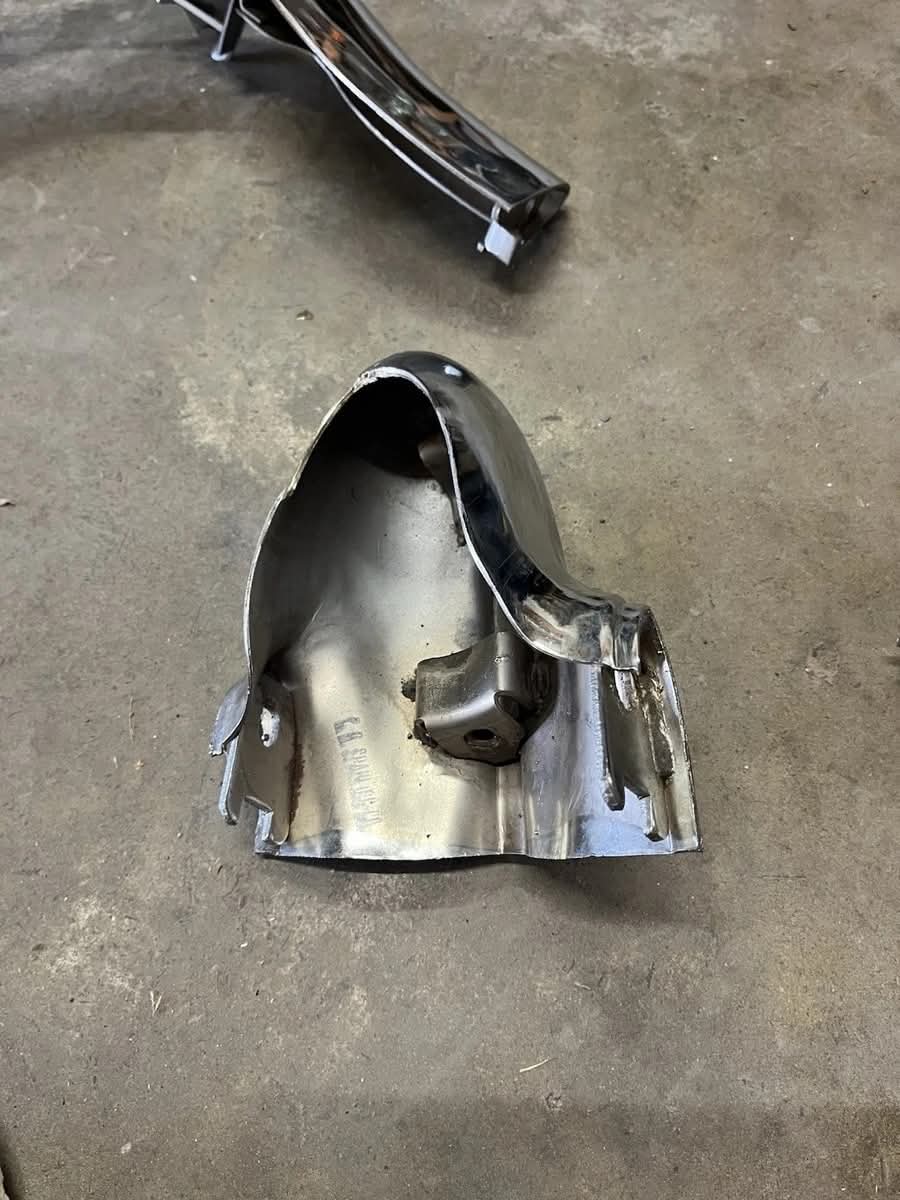 1956 Chevy Front Bumper Assembly - Image 9