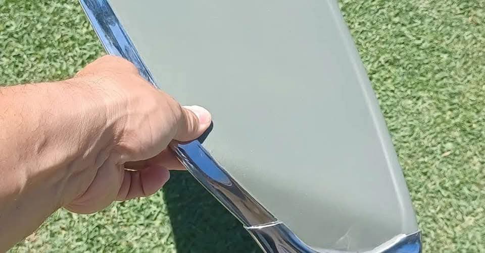 53 54 Chevy Hardtop Sun Visor - Image 3