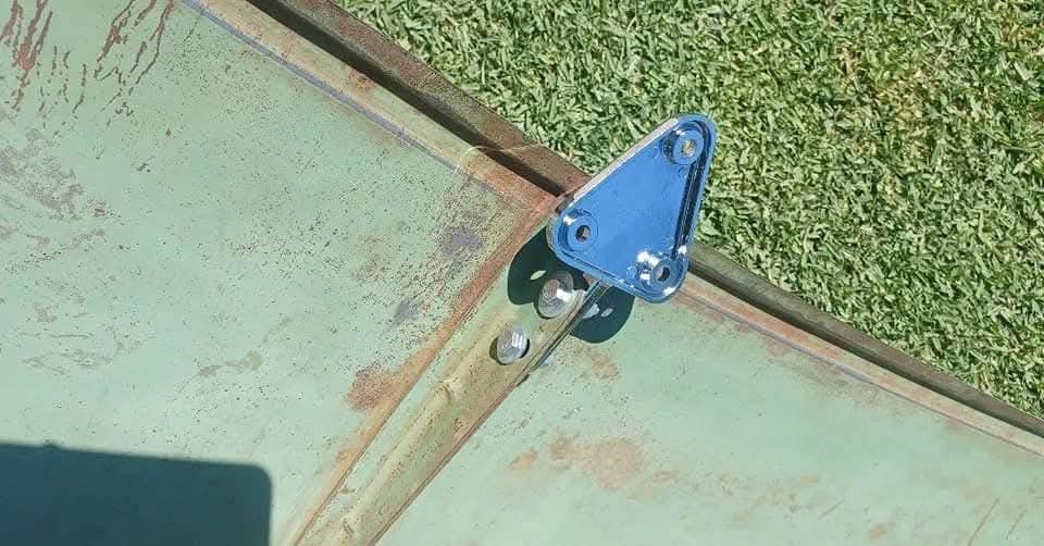 53 54 Chevy Hardtop Sun Visor - Image 7