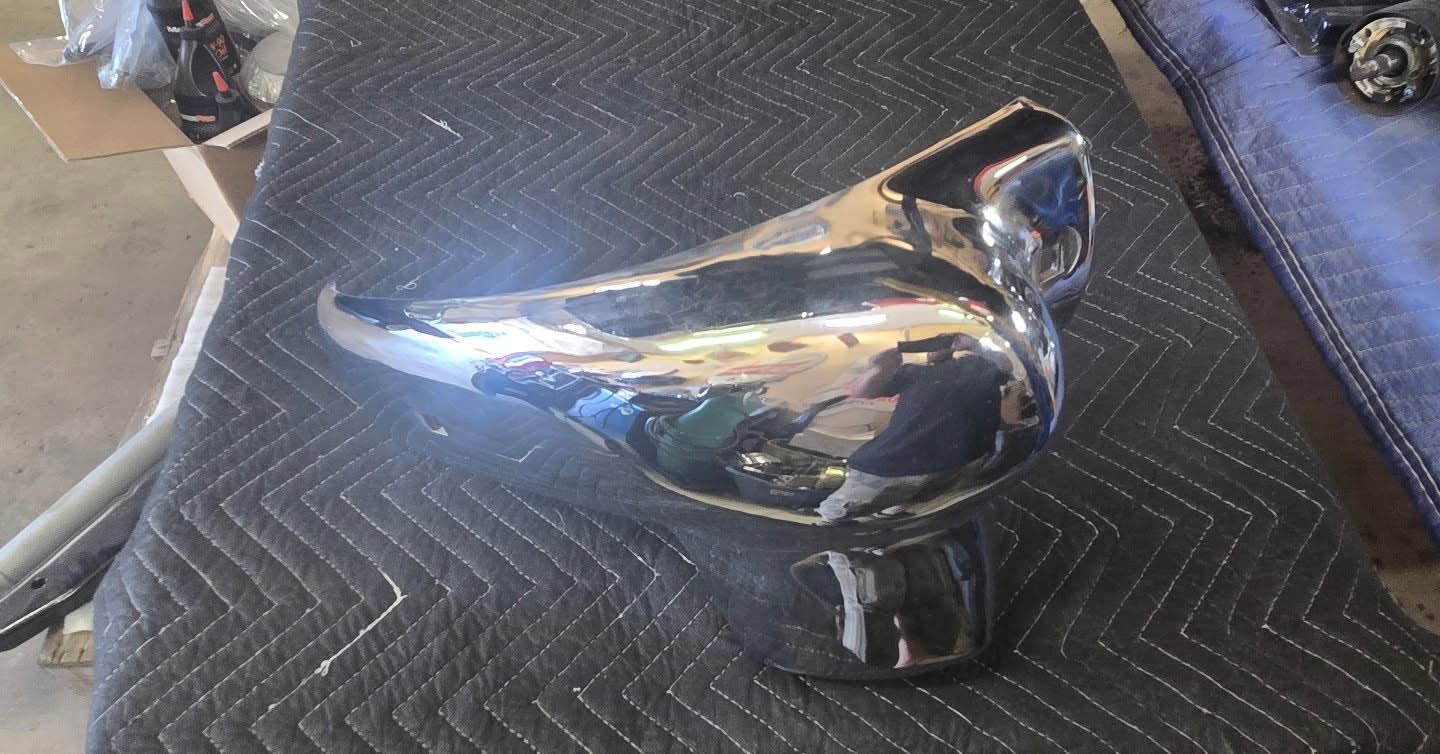 1953 Chevy Car front bumper wraps - Image 3